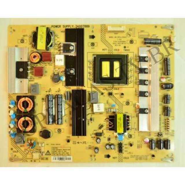 PLACA FONTE TOSHIBA LE4050 LE4052 KPS+L150C3 34007889 Placa Principal SEMP TOSHIBA www.soplacas.tv.br